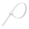 precinto INTECK de nylon 2.5mmx100mm blanco por unidad