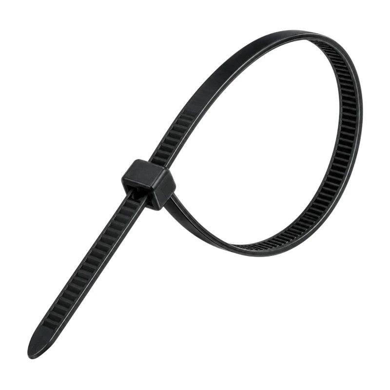 precinto INTECK de nylon 2.5mmx100mm negro por unidad
