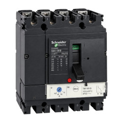 Interruptor automático SCHNEIDER NSX100B 4X100A 25KA