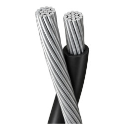 CABLE PREENSAMBLADO CEARCA ALUMINIO AISLADO 1X16 + 1X16 DESNUDO POR METRO