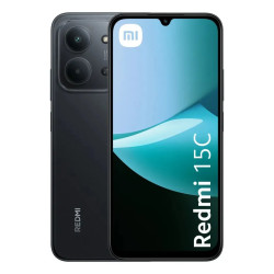 Celular XIAOMI REDMI 15C dual SIM 4GB RAM 256GB negro con cargador