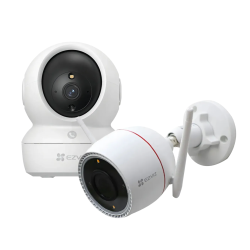 Combo de cámaras Ezviz smart:  1 H3C + 1 H6C