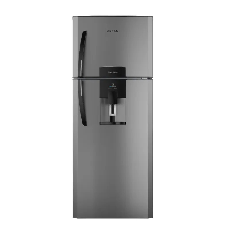 Heladera DREAN HDR370F61E Ciclica 362 Litros gris con dispenser de agua OUTLET