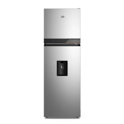 Heladera GAFA HGNW255P top freezer no frost dispenser 257 litros inverter plata