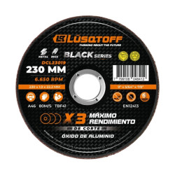 Disco de corte LUSQTOFF 230x1.9x22 mm metal/acero inox DCL23019
