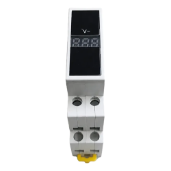 Medidor Digital CNC para Riel Din Monofásico Voltaje