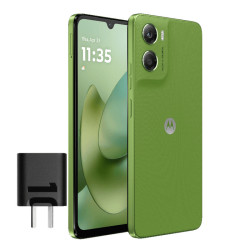 Celular MOTOROLA G06 4GB RAM 128GB NFC verde con cargador