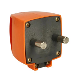 Ficha industrial 2x32 a salida lateral