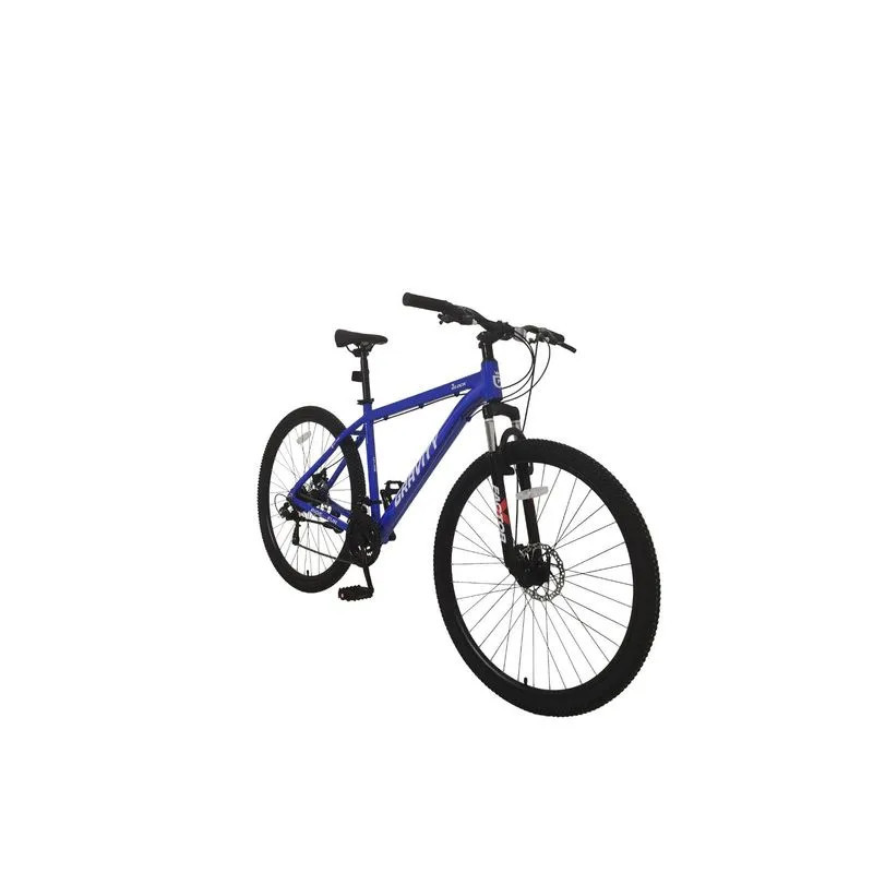 Bicicleta GRAVITY Glock MTB rodado 29 talle M/L aluminio blanco/azul