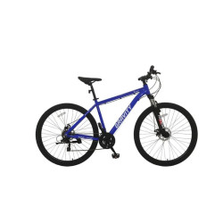 Bicicleta GRAVITY Glock MTB rodado 29 talle M/L aluminio blanco/azul