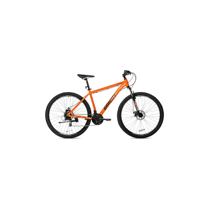 Bicicleta GRAVITY Glock MTB rodado 29 talle M/L aluminio naranja/negro