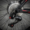 Bicicleta GRAVITY Glock MTB rodado 29 talle M/L aluminio gris/rojo