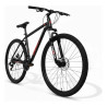 Bicicleta GRAVITY Glock MTB rodado 29 talle M/L aluminio gris/rojo