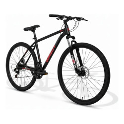 Bicicleta GRAVITY Glock MTB rodado 29 talle M/L aluminio gris/rojo