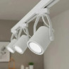 Riel ILUMROS interconectable 1 metro aluminio blanco