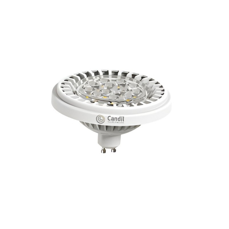 Lámpara led CANDIL AR111 GU10 12W 220v 1055LM 30° 3000K luz cálida dimm
