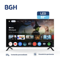 Smart Tv BGH B3226G5G 32'' frameless Led HD Google Tv