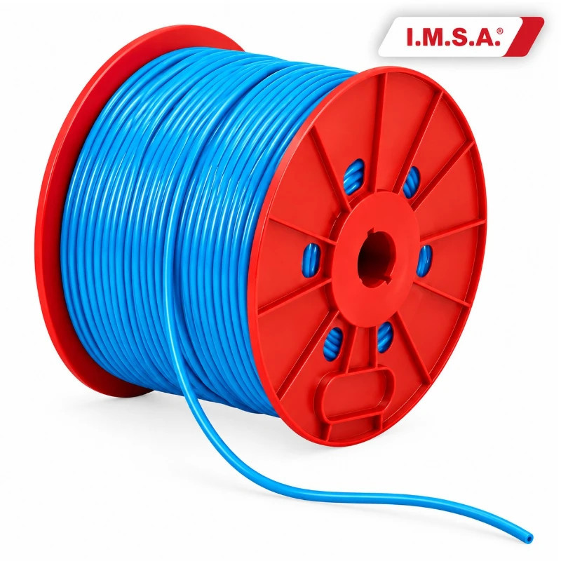 Cable unipolar IMSA  4,0mm2 bobina celeste CLASE 5 IRAM 2183