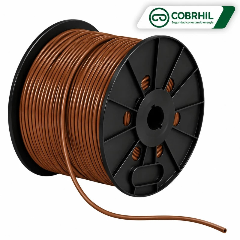 Cable unipolar COBRHIL 16mm2 por metro marrón IRAM2183