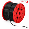 Cable unipolar IMSA 10mm2 bobina por metro negro CLASE 5 IRAM 2183