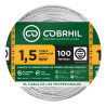 Cable unipolar COBRHIL 1,5mm2 rollo blanco CLASE 4 IRAM 2183