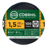Cable unipolar COBRHIL 1,5mm2 rollo negro CLASE 4 IRAM 2183