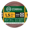 Cable unipolar COBRHIL 1,5mm2 rollo marron CLASE 4 IRAM 2183
