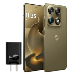 Celular MOTOROLA Signature 16GB RAM 1TB verde con cargador