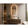 Espejo led TBCin CLARITY rectangular redondeado 50x90cm