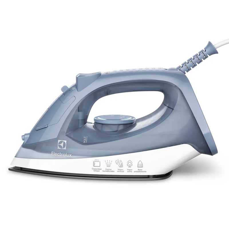 Plancha a vapor Electrolux Efficient ESI10 1500W base antiadherente 200ml