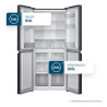 Heladera PHILCO NPHSM462XD Side by Side 462 litros No Frost Inverter acero inoxidable