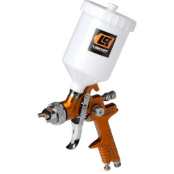 Pistola para pintas LUSQTOFF neumatica gravedad 0.6lts 30/50 psi AS-1004