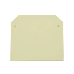 Tapa final para borne de paso WEIDMULLER beige AP SAK 2.5