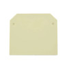 Tapa final para borne de paso WEIDMULLER beige AP SAK 2.5