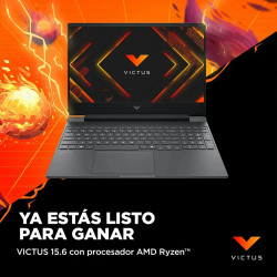 Notebook HP VICTUS RYZEN 5 7535HS 16gb RAM 512GB SSD 15,6 video RTX 3050 W11h CG3N4LA/16G