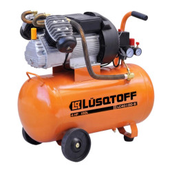 Compresor de aire mando directo LUSQTOFF 100L bicilindrico 4hp LC40100-8