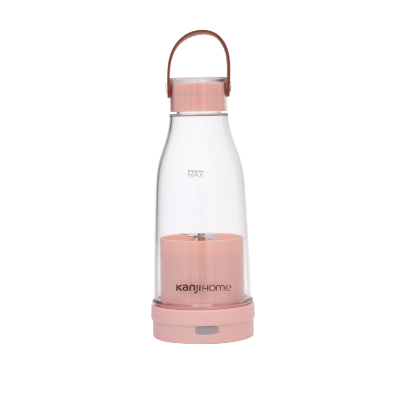 Licuadora portátil KANJI HOME KJH-LICPPK recargable USB 300ml rosa