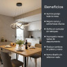 Colgante led MARKAS DESIREÉ 55W 3000K luz cálida