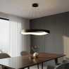 Colgante led MARKAS ALLEGRA 120W 3000/4000/6500K luz variable negro