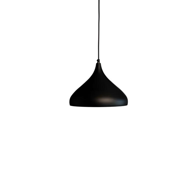 Colgante 180° ILUMINACIÓN VALENTIN para 1 luz E27 22X30cm aluminio negro