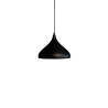 Colgante 180° ILUMINACIÓN VALENTIN para 1 luz E27 22X30cm aluminio negro
