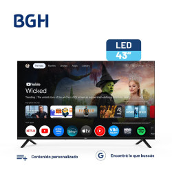 Smart Tv BGH B432FG5G 43'' Led HD Google Tv