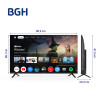 Smart Tv BGH B432FG5G 43'' Led HD Google Tv