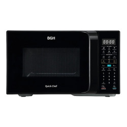 Microondas digital BGH digital 28 Litros B228DN26I negro
