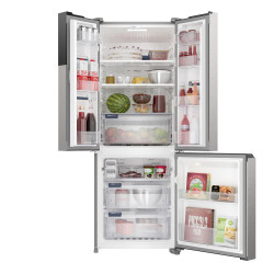 Heladera ELECTROLUX IM7S Side by Side 523 litros No Frost Inverter acero inoxidable