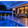 Manguera LED37 COB 320lm/m 12W 220v azul por 24 metros