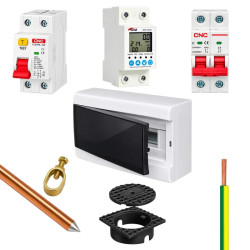 Kit de instalación protección domiciliaria