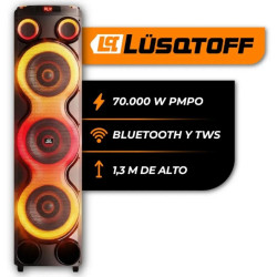 Parlante Luqstoff bluetooth 70000W (PMPO) torre  NeonBass LQ-A103