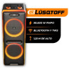 Parlante Luqstoff bluetooth 90000W (PMPO) torre LightForce LQ-152L