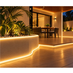 Manguera LED37 COB 320lm/m 12W 220v 3000K luz calida por metro